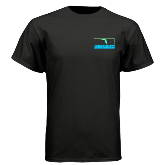 Florish Classic FL Jupiter T-shirt – unisex tee inspired by Jupiter beaches