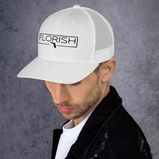 Florish Classic FL trucker hat – unisex Florida hat