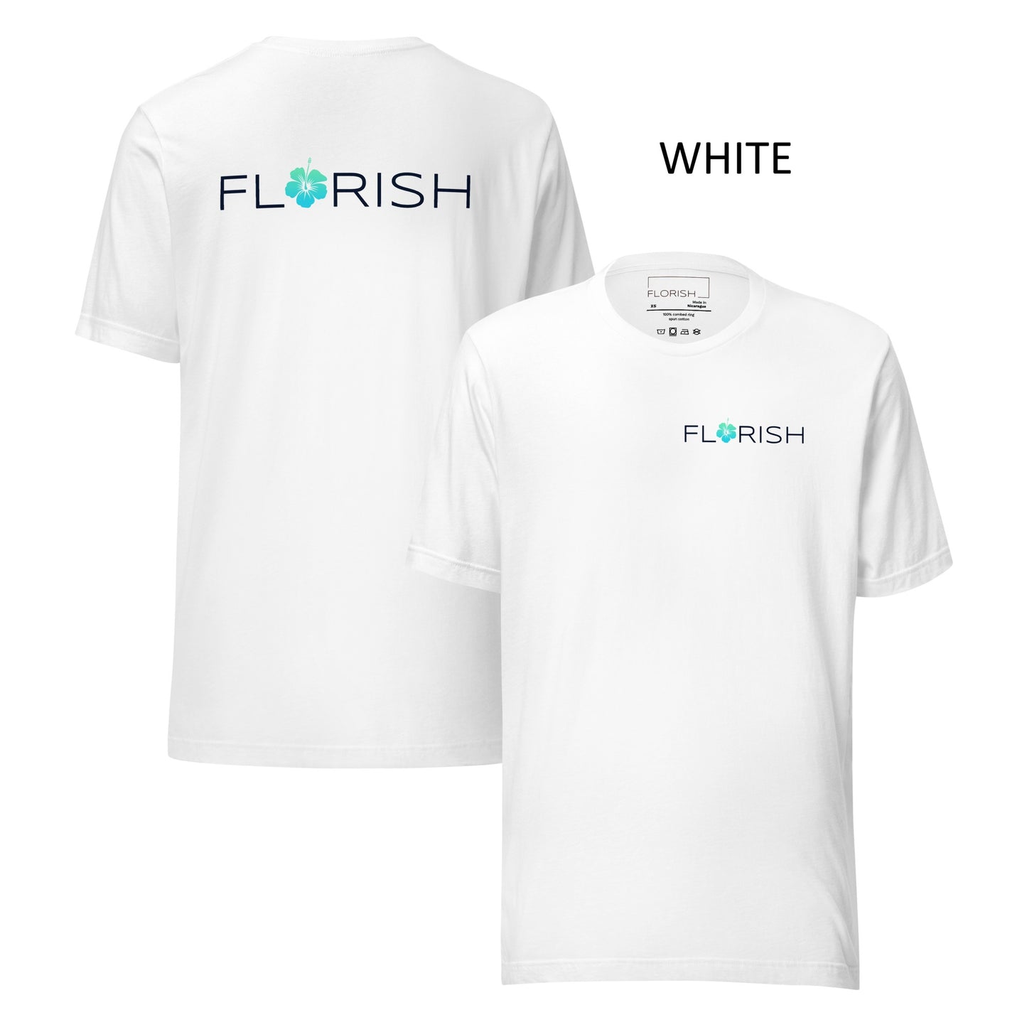 Florish Hibiscus Tee