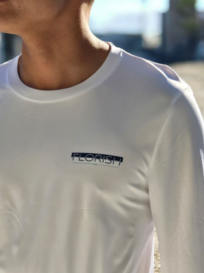 Florish USA patriotic long sleeve t-shirt – unisex red white blue tee