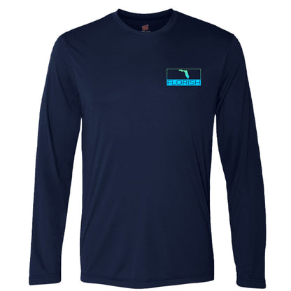 Florish Classic FL Jupiter Long Sleeve T-shirt – unisex tee inspired by Jupiter beaches