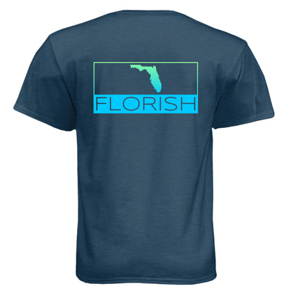 Florish Classic FL Jupiter T-shirt – unisex tee inspired by Jupiter beaches