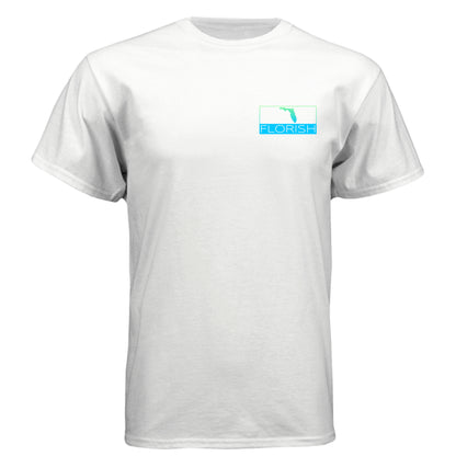 Florish Classic FL Jupiter T-shirt – unisex tee inspired by Jupiter beaches