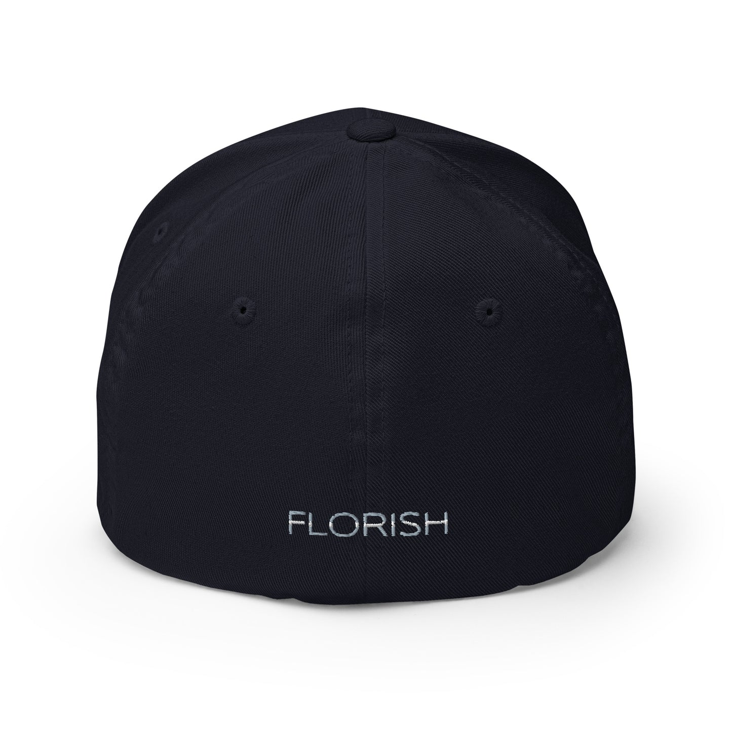Florish Classic Fl embroidered fitted hat