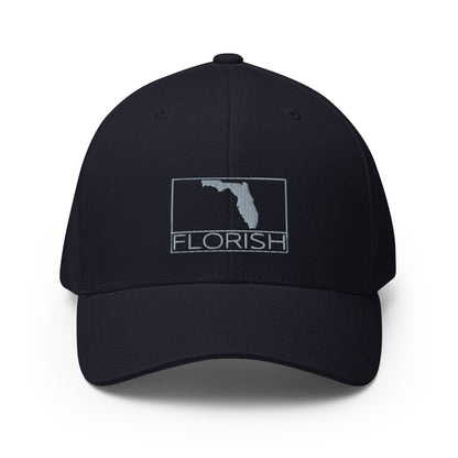 Florish Classic FL embroidered trucker hat – unisex Florida hat
