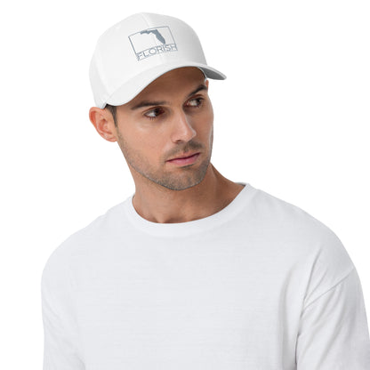 Florish Classic Fl embroidered fitted hat