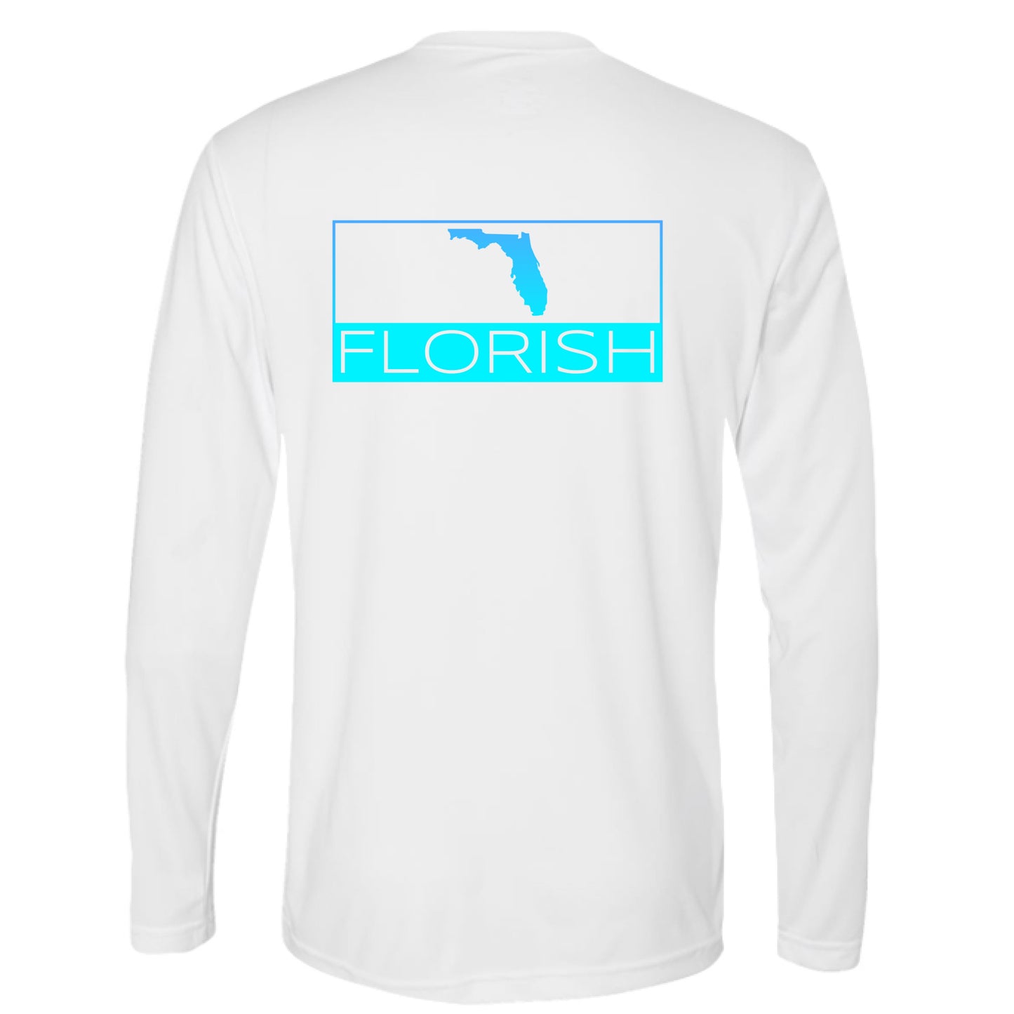 Florish Classic FL Jupiter Long Sleeve T-shirt – unisex tee inspired by Jupiter beaches