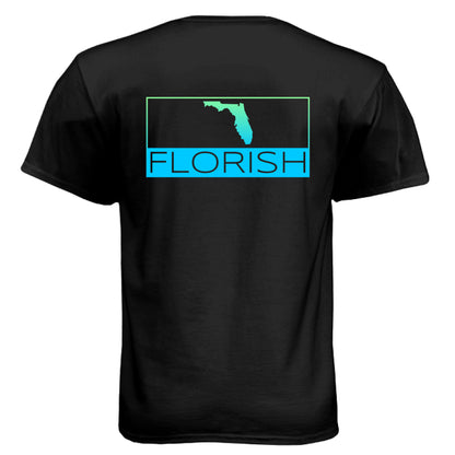 Florish Classic FL Jupiter T-shirt – unisex tee inspired by Jupiter beaches