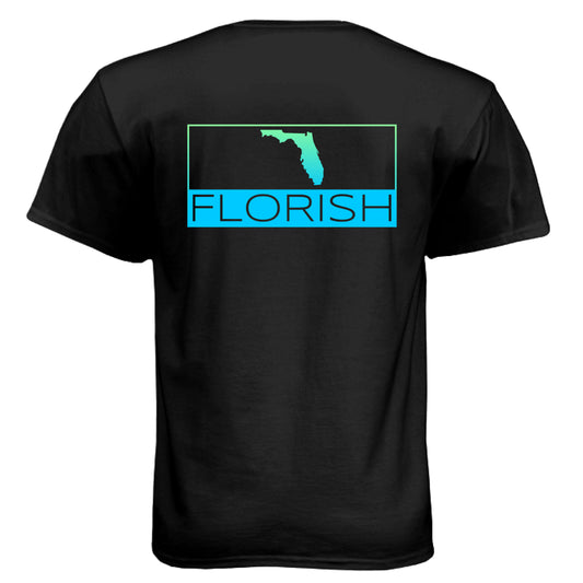 Florish Classic FL Jupiter T-shirt – unisex tee inspired by Jupiter beaches