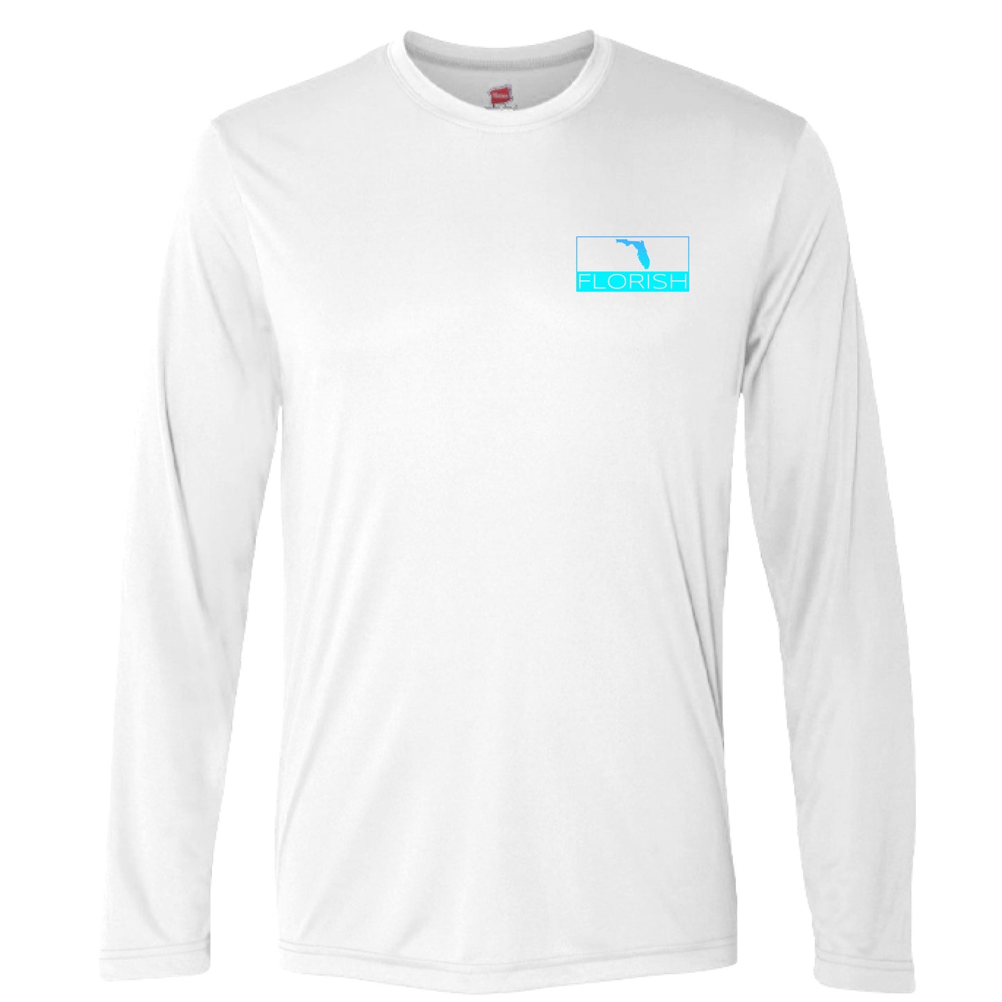 Florish Classic FL Jupiter Long Sleeve T-shirt – unisex tee inspired by Jupiter beaches