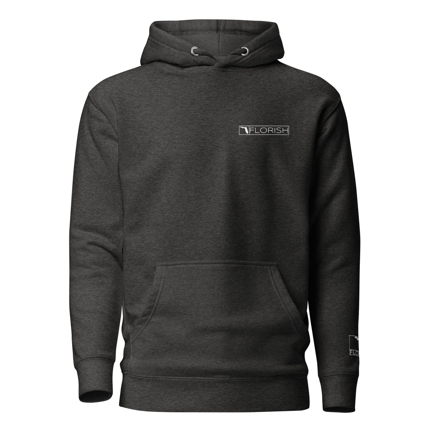 Florish Classic FL Hoodie with embroidered sleeve – unisex Florida hoodie