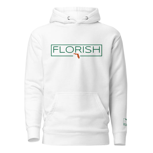 Florish Classic FL Hoodie embroidered – unisex Florida hoodie