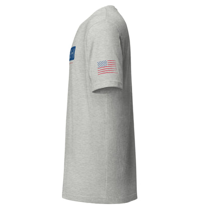 Florish USA patriotic t-shirt – unisex red white blue tee