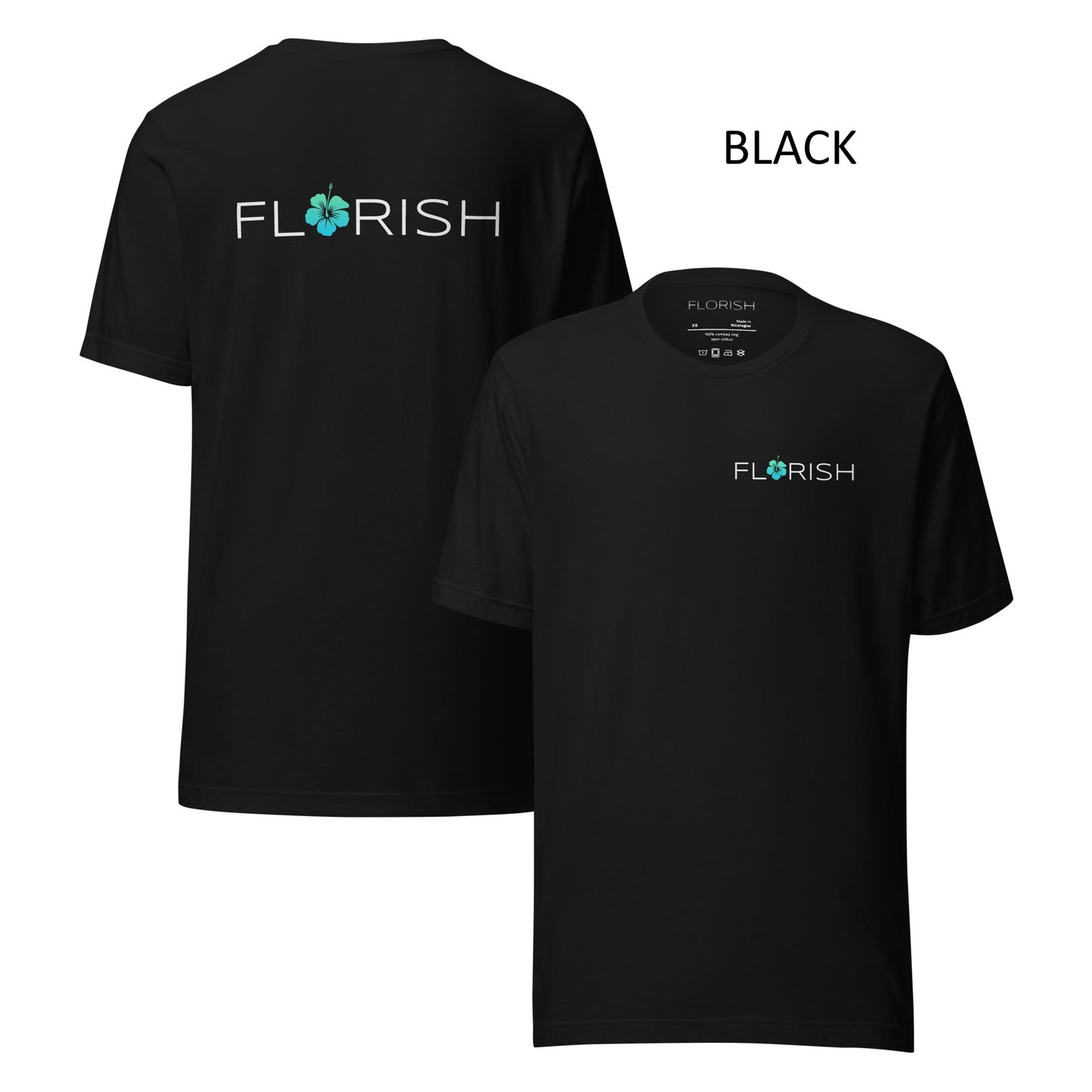 Florish Hibiscus Tee