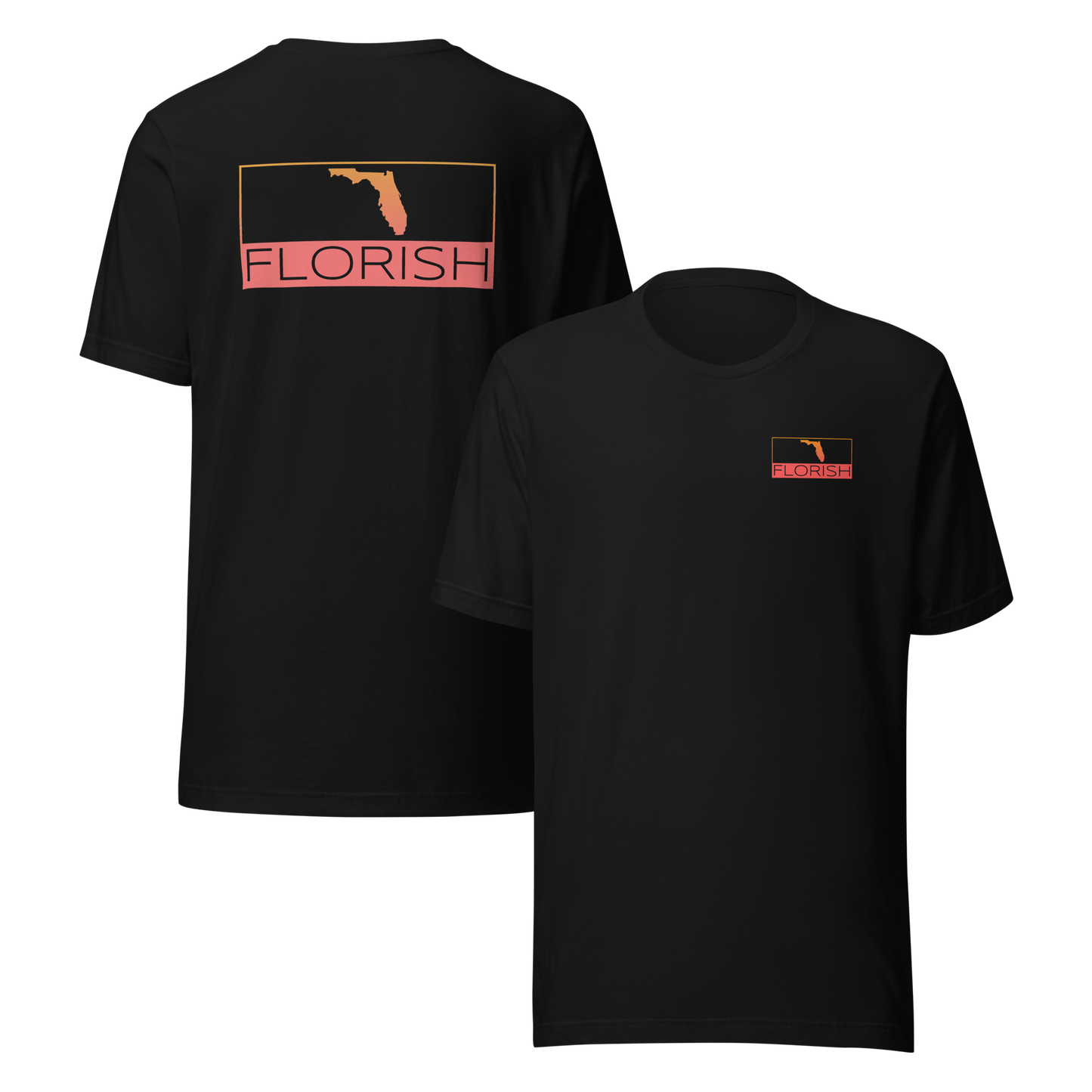 Florish Classic FL Key West Sunset - unisex t-shirt – Florida sunset graphic tee