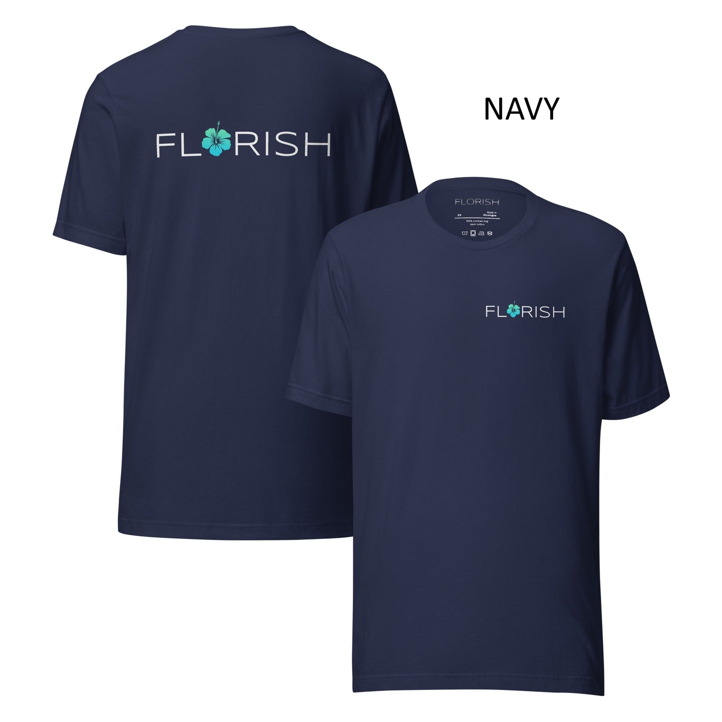 Florish Hibiscus Tee