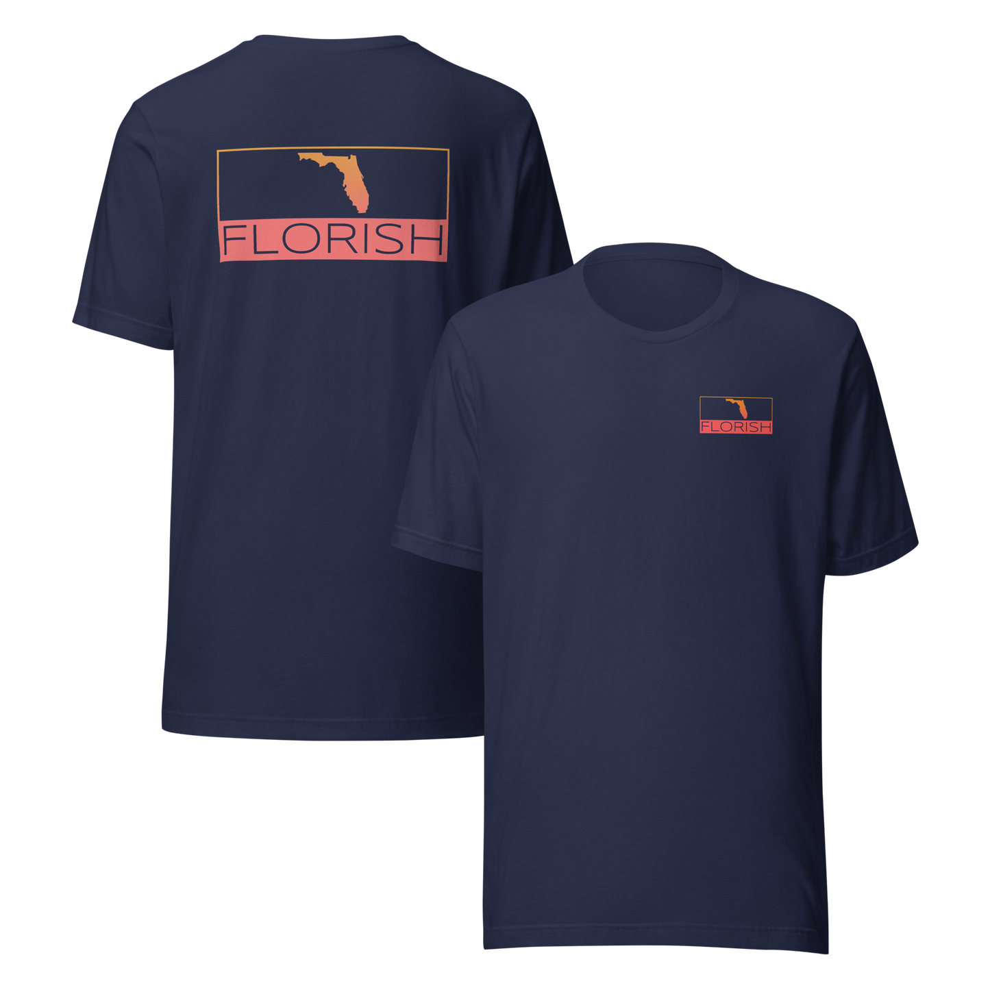 Florish Classic FL Key West Sunset - unisex t-shirt – Florida sunset graphic tee