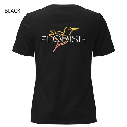 Florish Classic FL Key West Sunset t-shirt – Florida sunset women's graphic tee