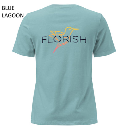 Florish Classic FL Key West Sunset t-shirt – Florida sunset women's graphic tee