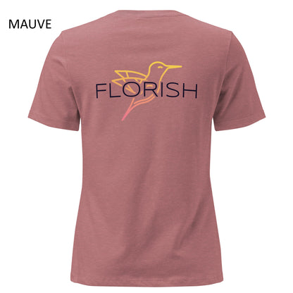 Florish Classic FL Key West Sunset t-shirt – Florida sunset women's graphic tee