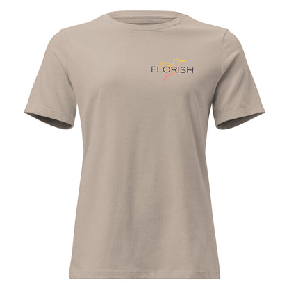 Florish Classic FL Key West Sunset t-shirt – Florida sunset women's graphic tee
