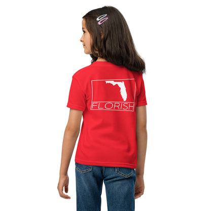 Florish Classic FL youth tee